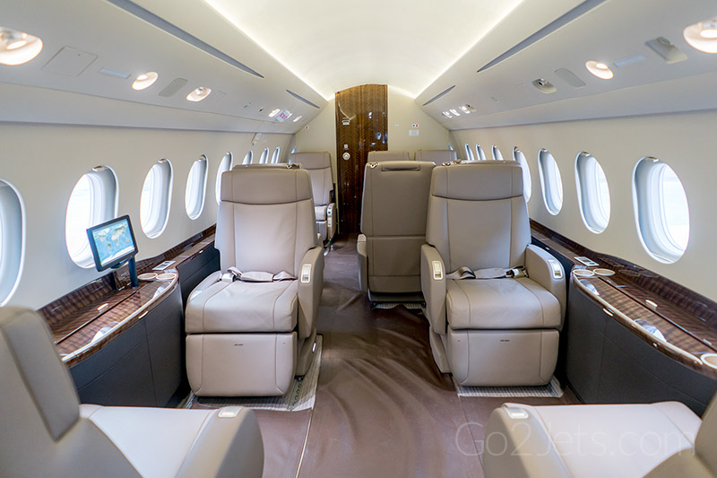 Falcon 2000S Interior