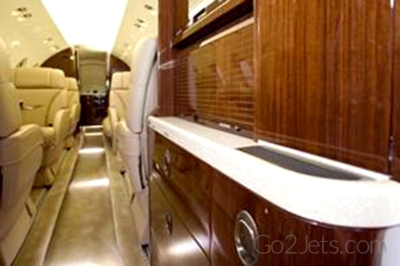 Hawker 900XP - Galley